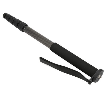 C-333 Carbon Fiber Outdoor Telescopic Monopod Tripod Mountaineering Cane For CB