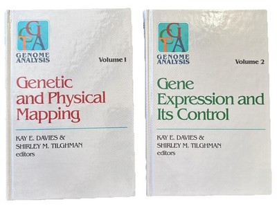Genome Analysis Volume 1 & 2 Bundle LIKE NEW - Genetic Mapping & Gene Expression