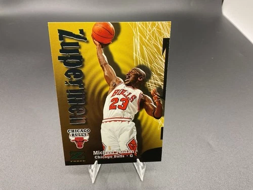 1997-98 Skybox MICHAEL JORDAN “ZUPERMEN” Z-FORCE #190 CHICAGO BULLS