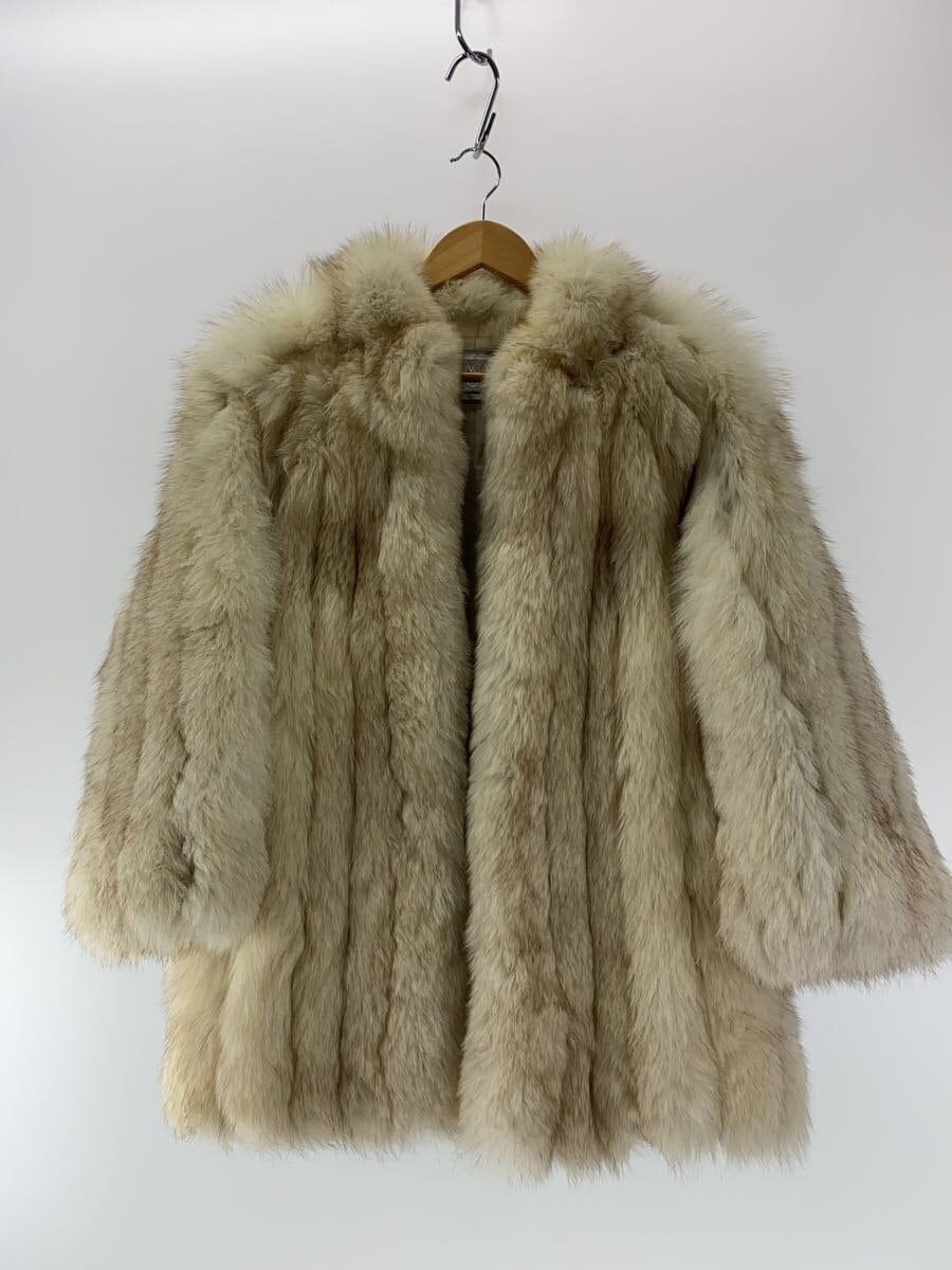 SAGA FOX altra giacca 11 pelliccia bianca usata