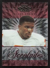 2004 Playoff Honors Priest Holmes Accolades #/1000 #A-40 Card