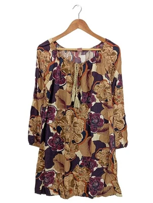 BELIEVE LOVE & ITALY Vestido de manga larga Mujeres Vestido Talla EU 40 marrón - Imagen 1 de 4