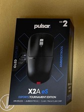 Pulsar X2A eS ESPORTS TOURNAMENT Edition Size 2 Wireless Black Unopened