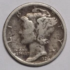 1926-S Mercury Dime - VG