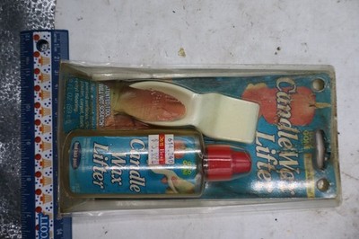 Goo Gone Candle Wax Lifter Cleaner & Scraping Tool 2oz Works on Tablecloths NOS