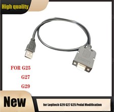 USB Adapter for Logitech G29 G27 G25 Pedal - Direct Plug Replacement SUK