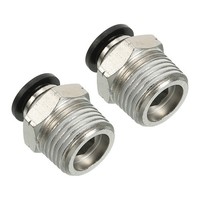 "8Mm X 3/8\"NPT Gewinde Push-To-Connect-Fittings,2Er Pack Gerade"