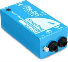 Radial StageBug SB-1 1-channel Active Instrument Direct Box (2-pack) Bundle