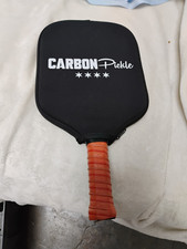 Carbon Fiber Pickleball Paddle 16.5  USA Approved w/Cover Lightweight Racket New