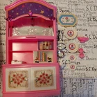 Barbie Vintage 2 in 1 Display China Cabinet  Rare, Set Of China , Twirling Pony.