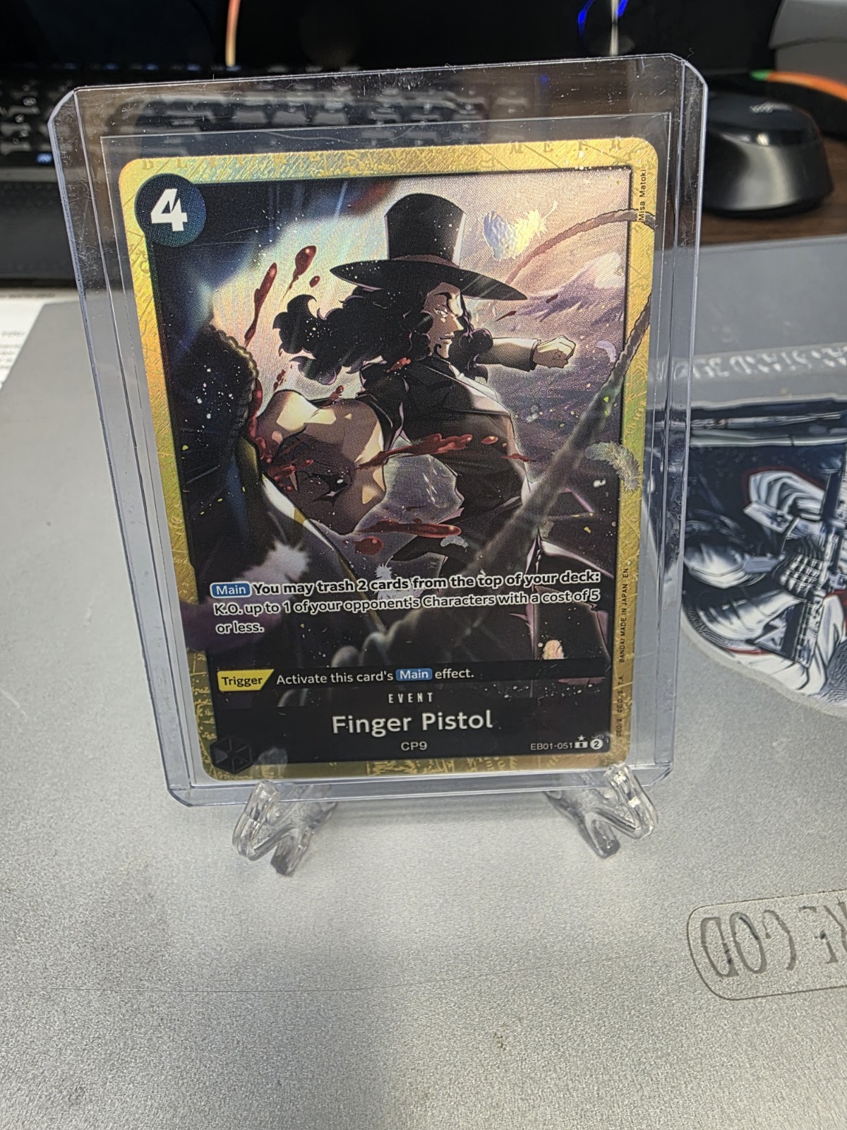 Finger Pistol (Alternate Art) EB01-051 Premium Booster -The Best- Vol. 2 Foil