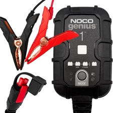NOCO GENIUS1 1A Battery Charger 6V 12V Car Motorcycle Trickle Maintainer