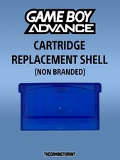 GBA Replacement Cartridge Shell - Clear Blue 2-Pack