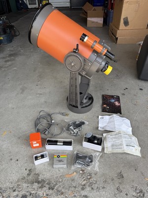 Celestron Orange Tube C 8 8''/ 203mm Schmidt-Cassegrain Telescope W/ Accessories