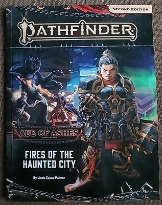 Paizo Pathfinder #148 ''Age of Ashes #4 - Fires of the Haunted City'' New