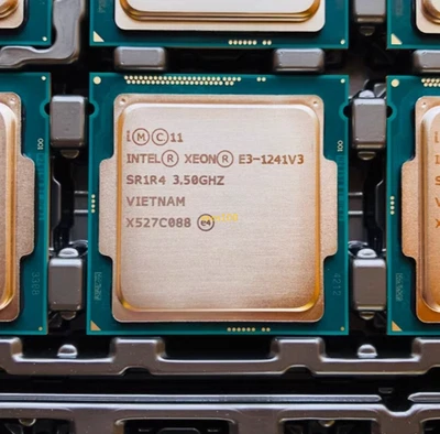 Intel Xeon E3-1241 V3 SR1R4 LGA-1150 CPU Processor 3.50 - 3.90GHz 4-Core 8MB 80W - Bild 1 von 4