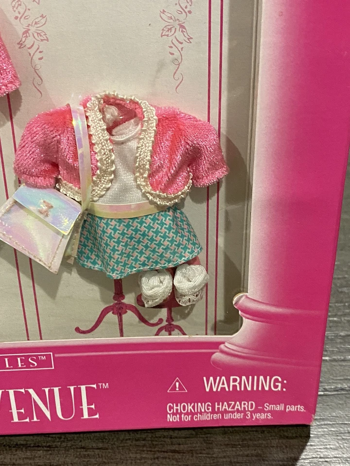 Barbie and Kelly Fashion Avenue Matchin' Styles 17292 новая в коробке 1990-е J33 - Изображение 3 из 4