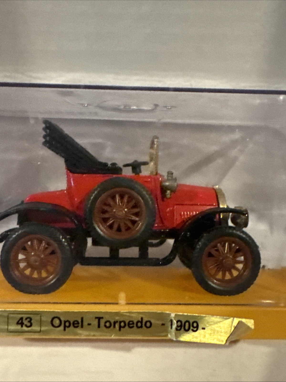 Euro-Modell 1909 Opel Torpedo With Case Made in Germany