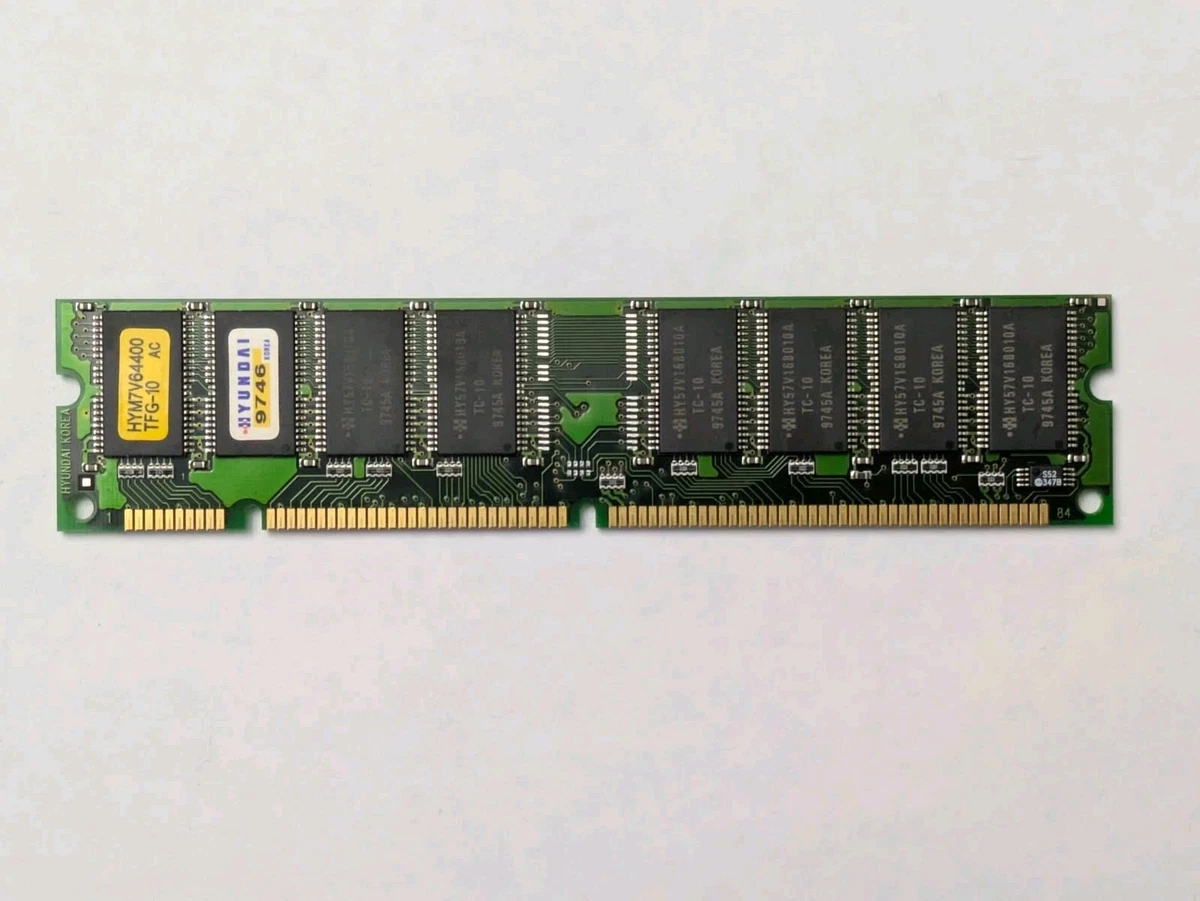 32 MB Capacity per Module SDR SDRAM PC-66 Bus Speed Computer
