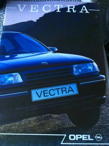 Brochures de vente automobiles Vectra Opel
