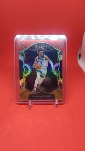 2020-21 Select Jaden McDaniels Concourse Red White Orange Shimmer Prizm RC #88