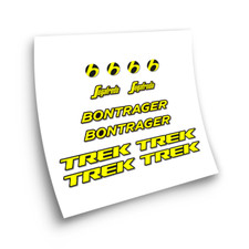 STAR SAM® Pegatinas Casco Bici TREK Bontrager Adhesivos Bike Helmet stickers