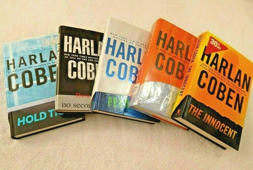 Lot 5 Harlan Coben HC Book Hold Tight/The Innocent/Woods/Promise Me/No