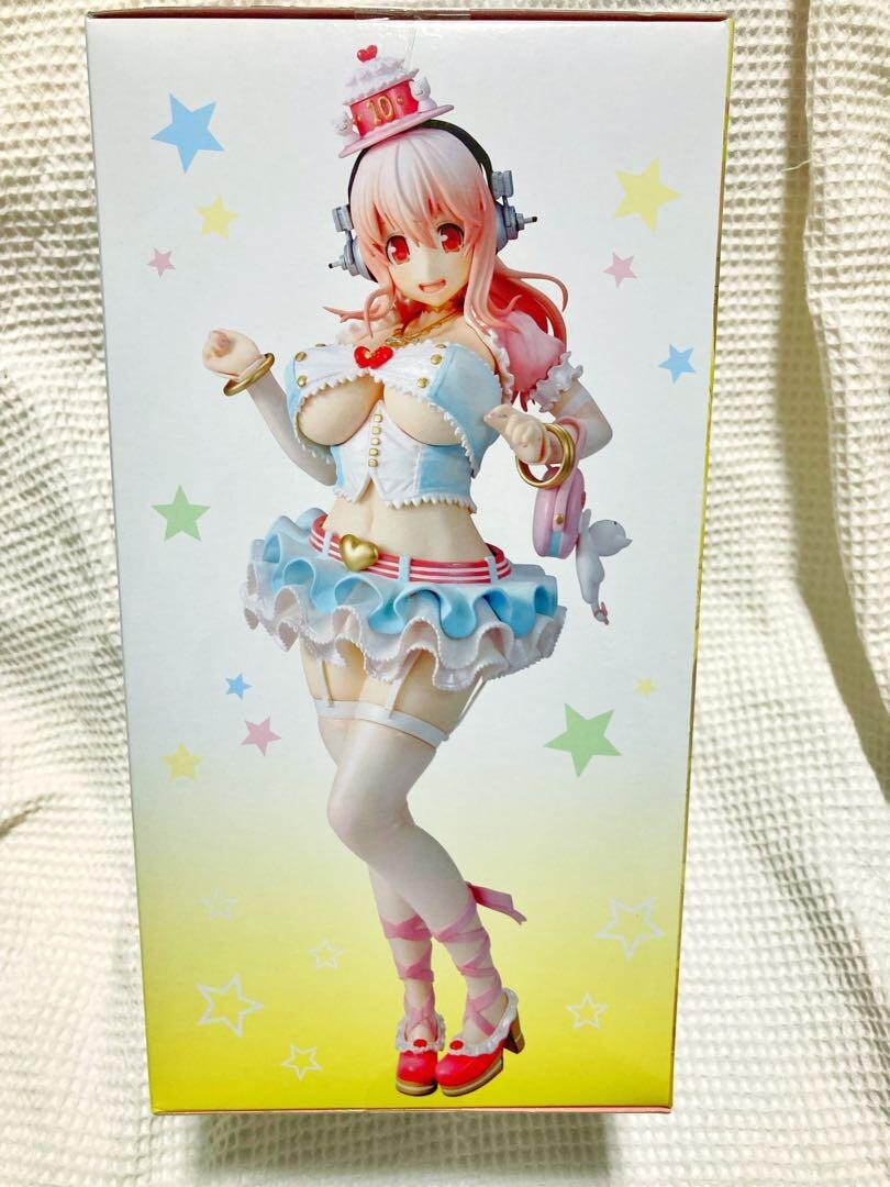 Super Sonico 10th Anniversary Birthday Party ver. Figure NEW Super Sonico 10th Anniversary Birthday Party ver. Figure NEW