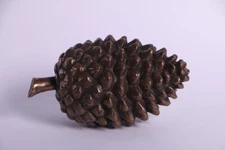 Pine Cone Over Sized Resin Statue Forest Plant Home Decor Table Top Prop Display