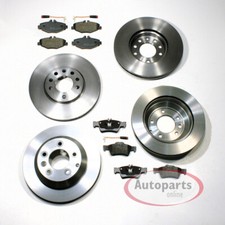 Bremsen Ø 295 mm + Ø 300 mm +Beläge vorne hinten für Mercedes E Klasse W212 S211