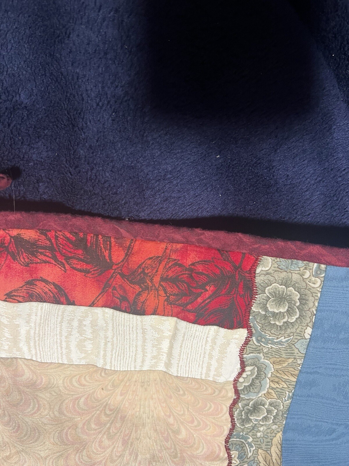 Handmade Patchwork Women’s Jacket Flowers Cats Pl… - image 18