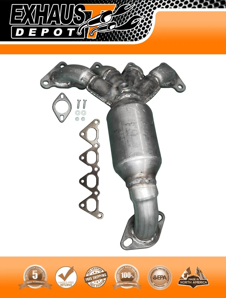 Manifold Catalytic Converter for Kia Spectra5 2.0L 2006-2009 BANK 1 - Image 3 of 4
