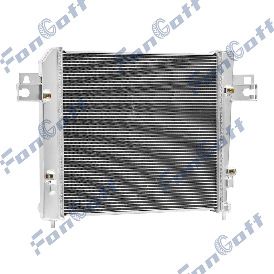 3 Row Radiator&Shroud Fan Fit 2002 2003 2004 2005 2006 Jeep Liberty 3.7L V6 GAS Foto 4 de 4