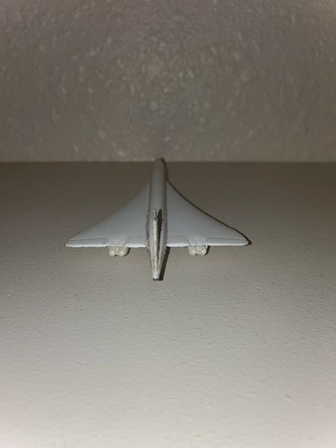 Corgi Toys Concorde Airplane White Made in United Kingdom - Picture 3 of 7