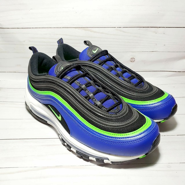Size 10.5 - Nike Air Max 97 Royal Blue Neon 2020 for sale online | eBay