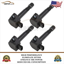 4Pcs Ignition Coil For Honda Pilot Ridgeline 3.5L Civic 1.7L L4 2001-2005 UF400