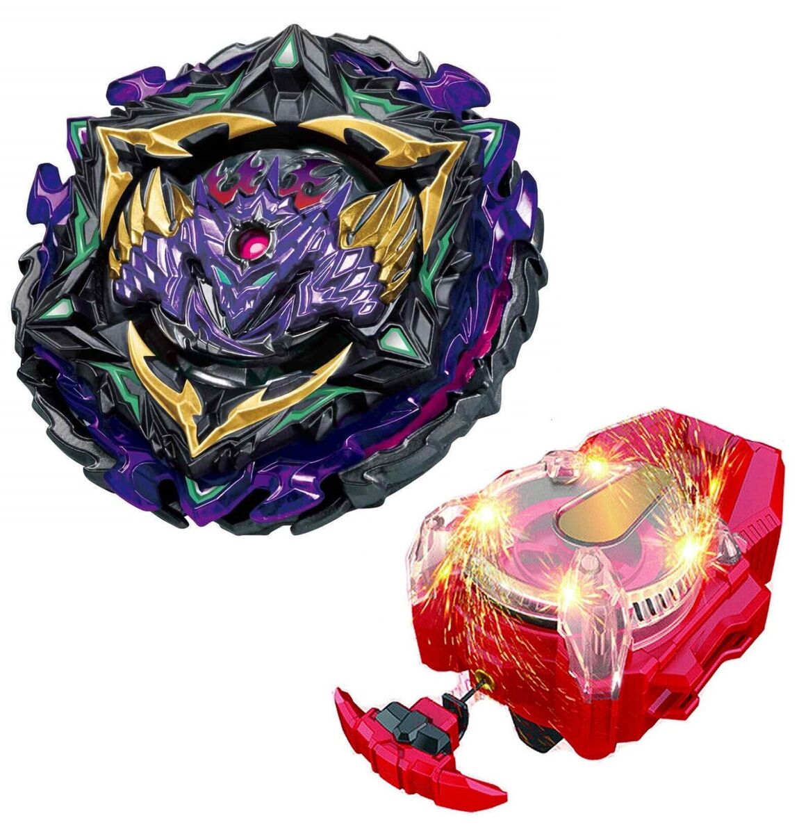 Beyblade Burst Surge set 5 pcs B-175 Lucifer The End Kou Drift