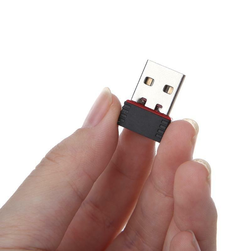 150Mbps USB 2.0 WiFi Wireless Adapter Network LAN Card 802.11 ngb Ralink MT7601 