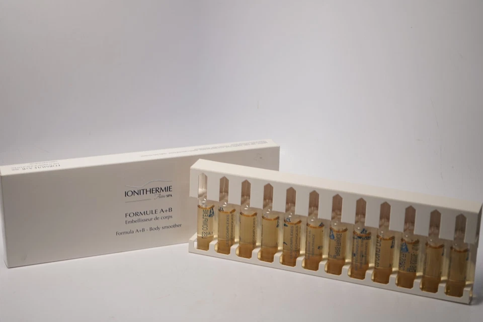 Ampollas de ionitermia EXP 2014 A+B nuevas 12 cápsulas cuerpo suavizante SERP Francia 0046 Foto 2 de 4