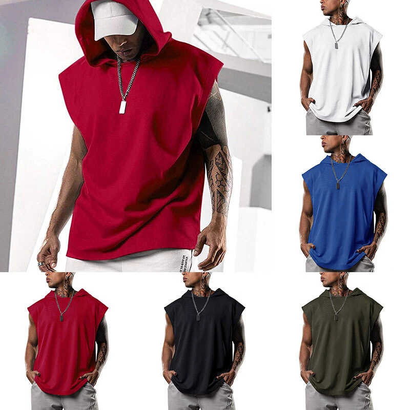 Short sleeve workout hoodie mens clearance