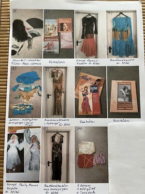 Konvolut  gebrauchte Bauchtanzkostüme alle Größe 38/40 