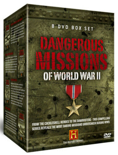 Dangerous Missions of World War II (2008) 8 discs DVD Region 2 - Afbeelding 1 van 1