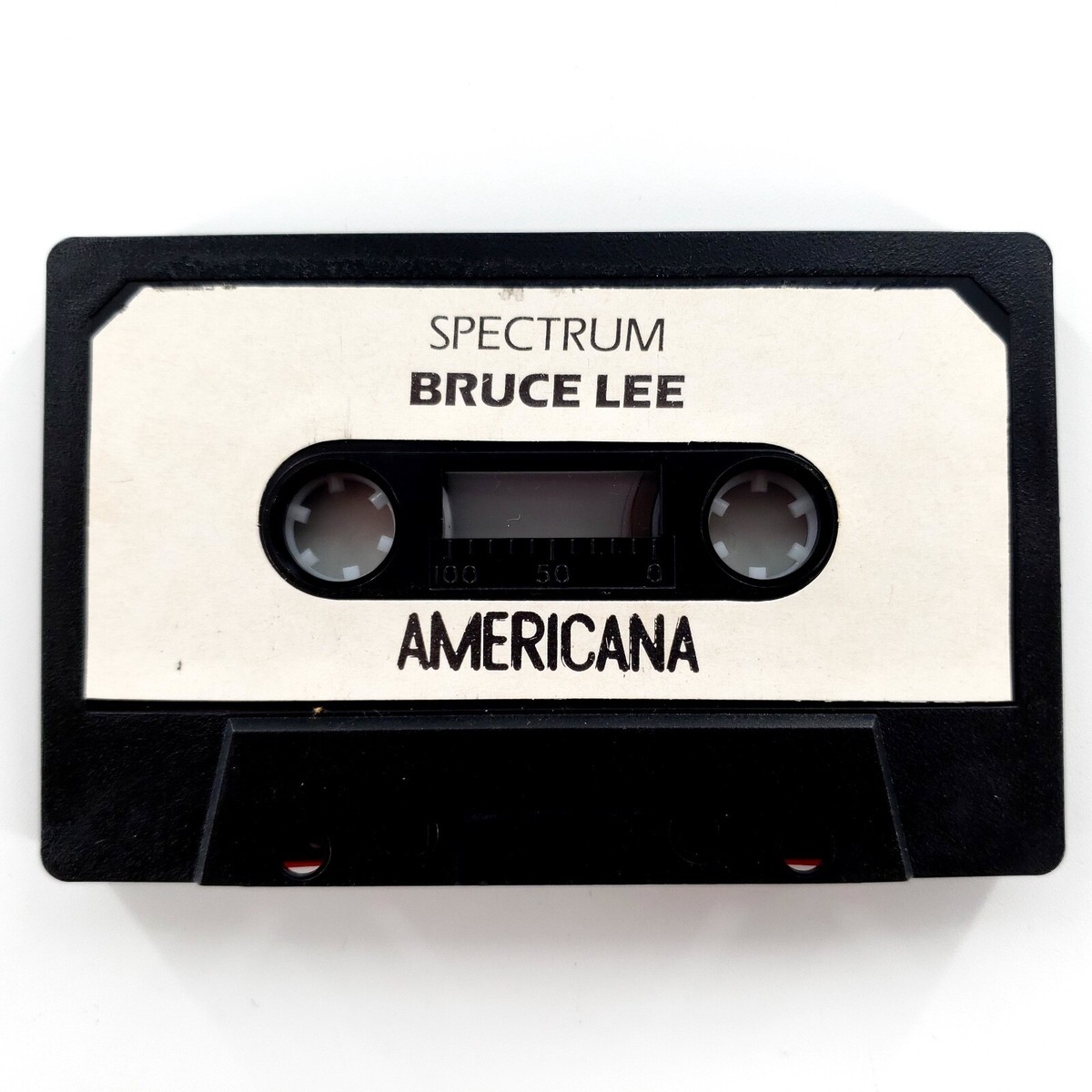 Bruce Lee Spectrum 48K Cassette Game Datasoft Licensed To Thrill Americana