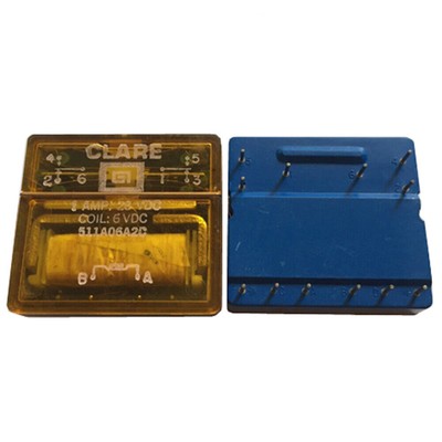 2Pcs 511A06A2C 6VDC DC6V Power Relay 12Pins #W1#