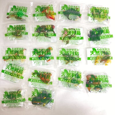 Natural Monuments Booster Pack 2 Choco Egg Mini Figure Set of 18 Kaiyodo Japan