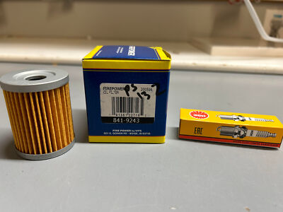 NGK Spark Plug & Oil Filter FITS Suzuki Quadsport LTZ250 LTZ 250 Z250 2004-2009