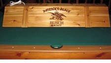 New Led Custom Busch Pool Table Poker Billiards Light 53" with your Name!