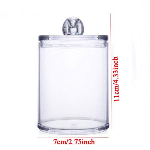 Make-Up-Halter Für Wattestäbchen Topf Organizer Spender Transparent /s 🔥 - Bild 11 von 16