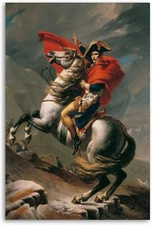 David Napoleon Bonaparte Canvas Art Poster and Wall Art Picture Print