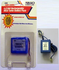 Nikko 4.8V NiCd Battery Pack and Charger